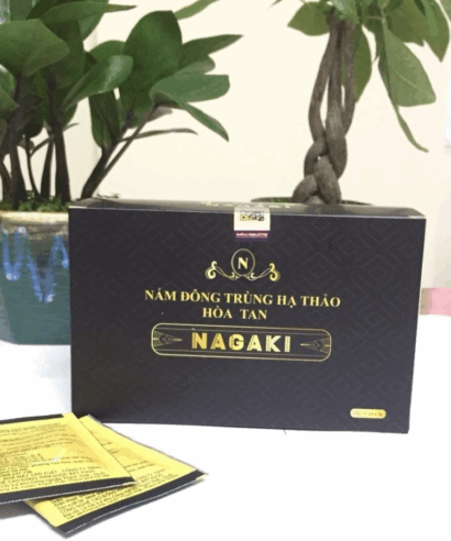 Đông trùng hạ thảo hòa tan NAGAKI - Hộp 30 Gói x 3g