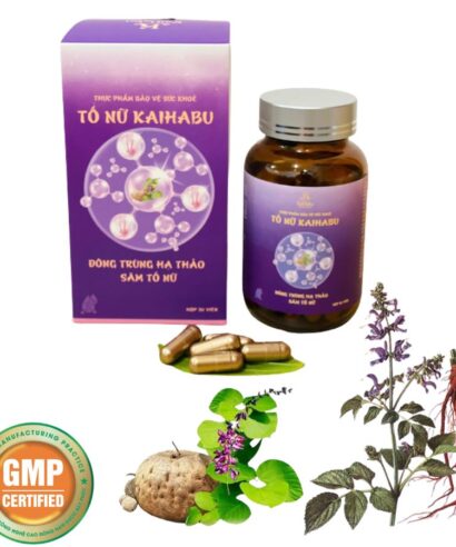 Tố nữ KaiHabu - Sâm tố nữ kết hợp Đan sâm và các thảo dược quý – Chăm sóc toàn diện sức khỏe và sắc đẹp nữ giới