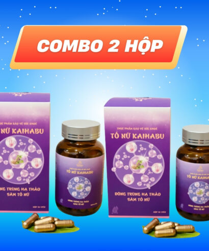 Combo 2 Hộp Tố Nữ KaiHabu – Gấp đôi tinh hoa, chăm sóc toàn diện cho phái đẹp