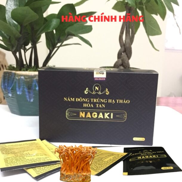 Nấm Đông Trùng Hạ Thảo Hòa Tan NAGAKI – Tăng Đề Kháng