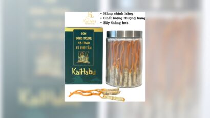 50 con VIP1 Đông Trùng Hạ Thảo Ký Chủ Tằm KaiHabu: Dược Chất Tinh Túy