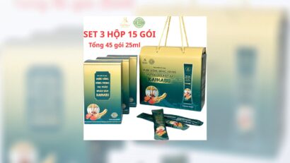 Nước Đông trùng hạ thảo nhân sâm KaiHabu: Bí quyết tăng cường sức khỏe