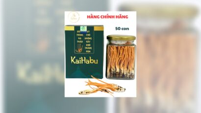 Đông trùng hạ thảo ký chủ nhộng KaiHabu: Dược chất cao, tốt sức khỏe